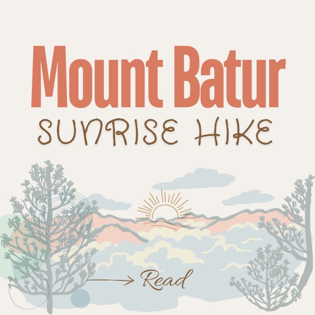 mount batur sunrise hike